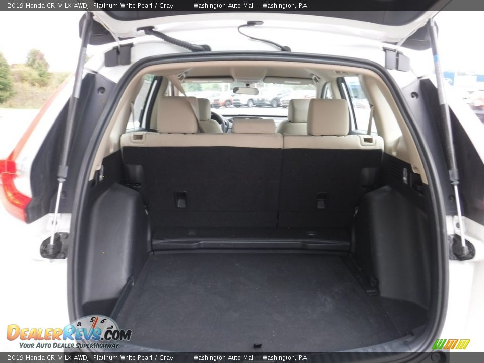 2019 Honda CR-V LX AWD Platinum White Pearl / Gray Photo #24