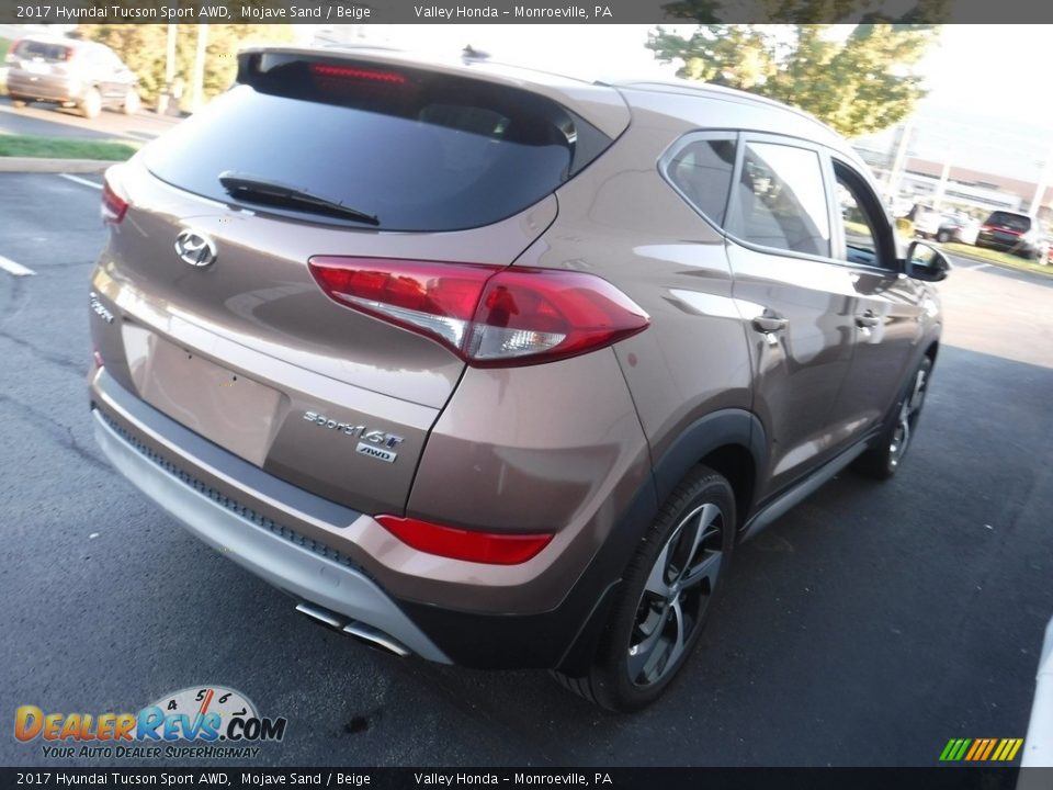 2017 Hyundai Tucson Sport AWD Mojave Sand / Beige Photo #6