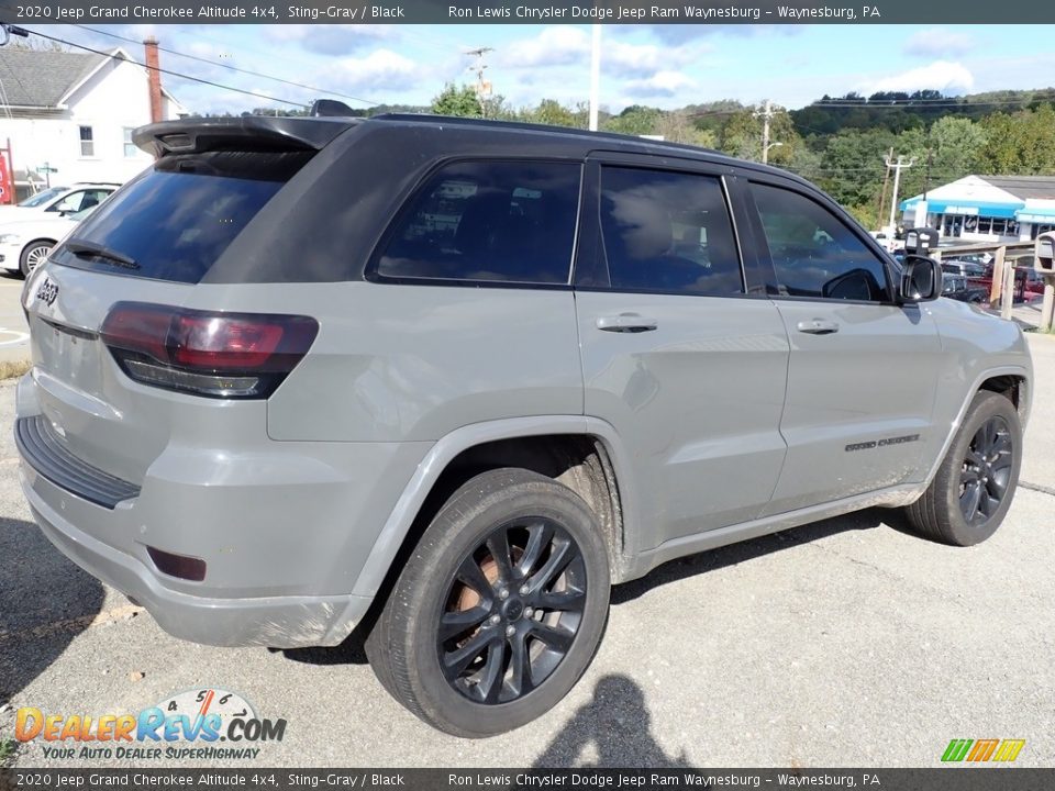 2020 Jeep Grand Cherokee Altitude 4x4 Sting-Gray / Black Photo #3