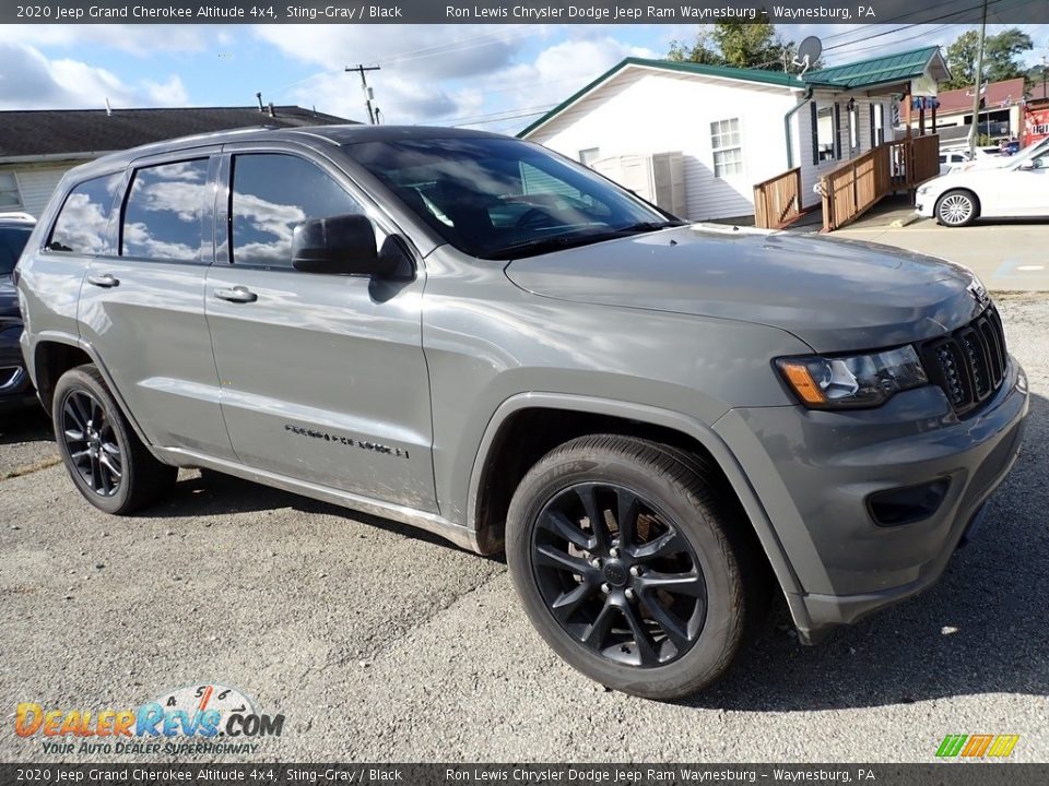 2020 Jeep Grand Cherokee Altitude 4x4 Sting-Gray / Black Photo #4