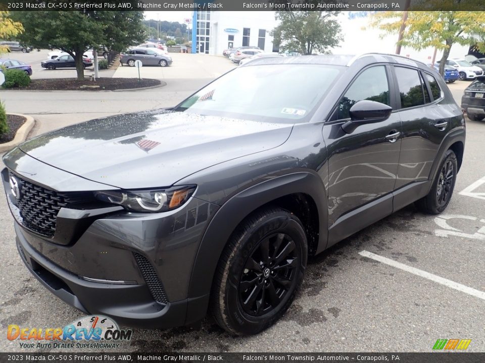 2023 Mazda CX-50 S Preferred Plus AWD Machine Gray Metallic / Black Photo #7