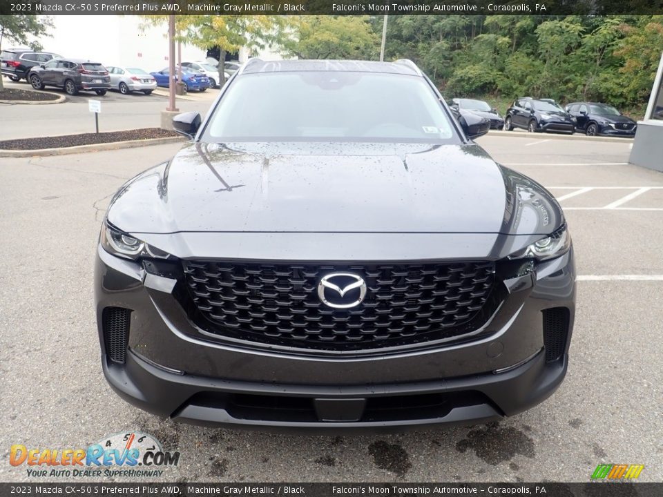 2023 Mazda CX-50 S Preferred Plus AWD Machine Gray Metallic / Black Photo #8