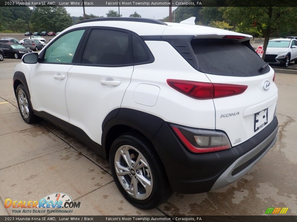 2023 Hyundai Kona SE AWD Lunar White / Black Photo #5