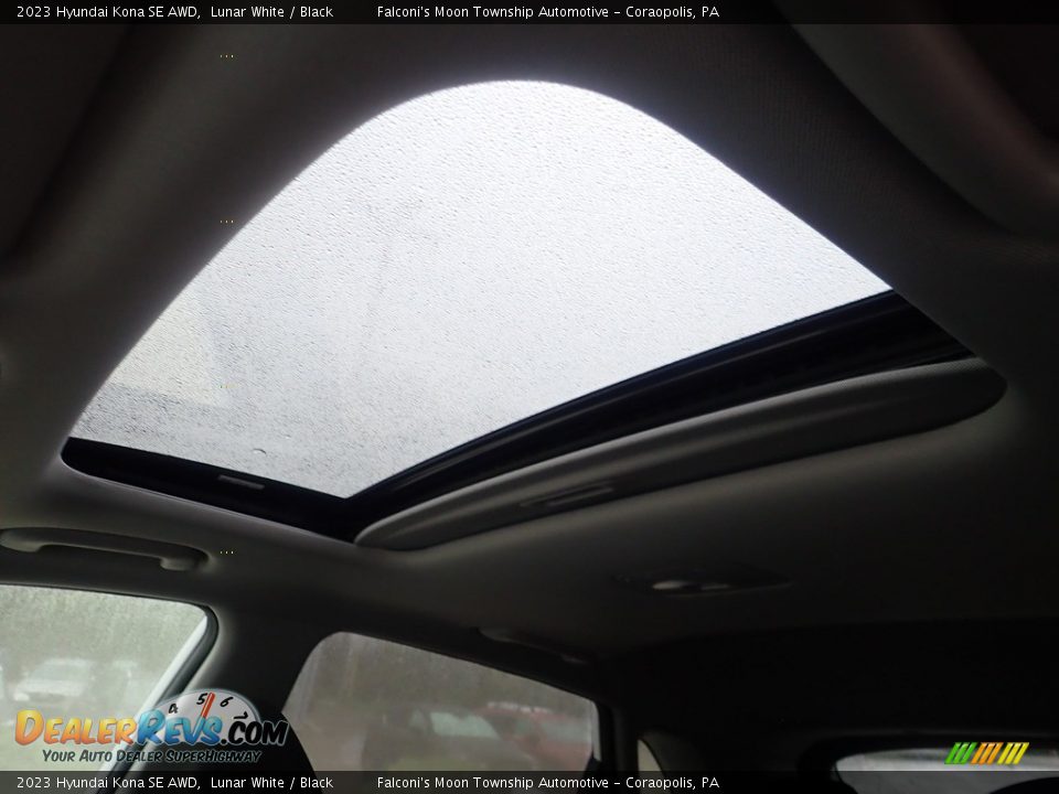 2023 Hyundai Kona SE AWD Lunar White / Black Photo #15