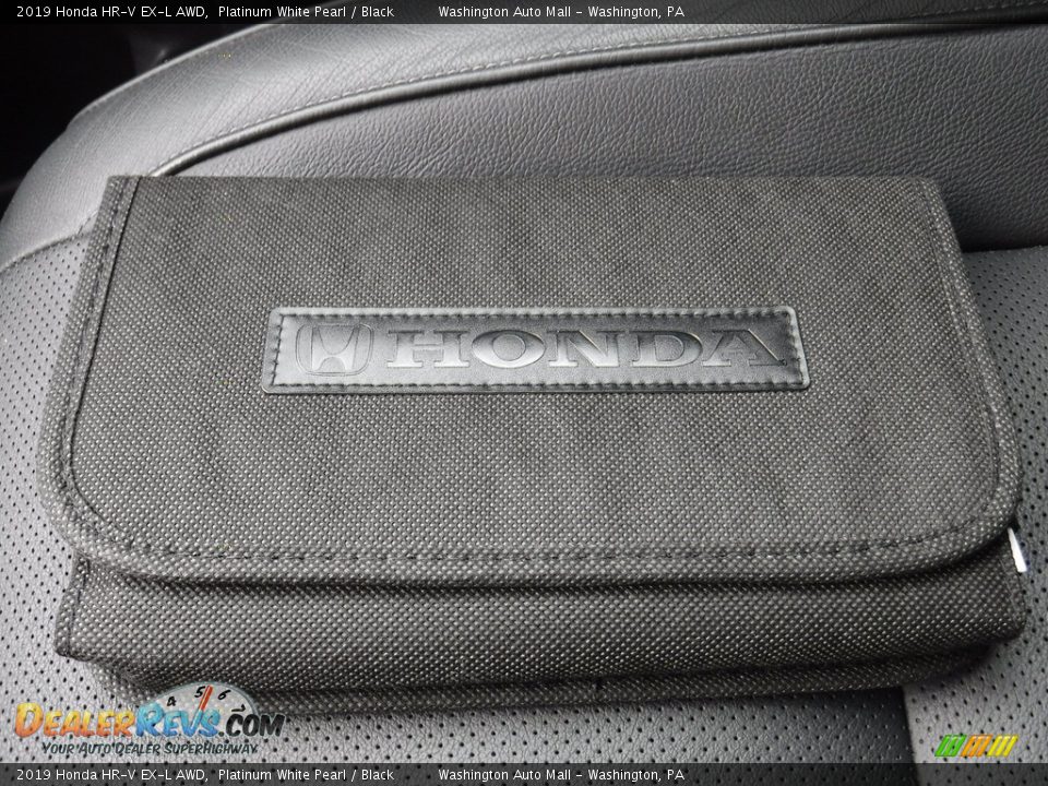 2019 Honda HR-V EX-L AWD Platinum White Pearl / Black Photo #28