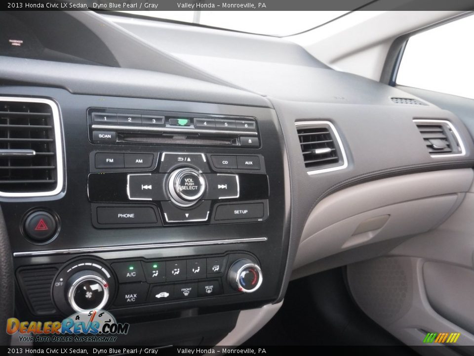 Controls of 2013 Honda Civic LX Sedan Photo #16