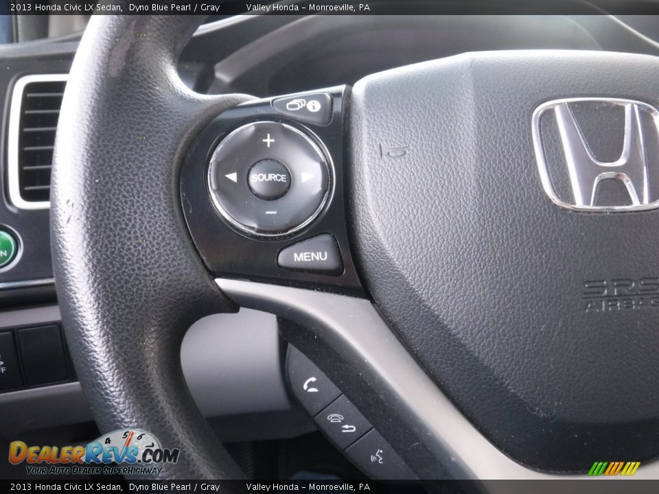 2013 Honda Civic LX Sedan Steering Wheel Photo #20