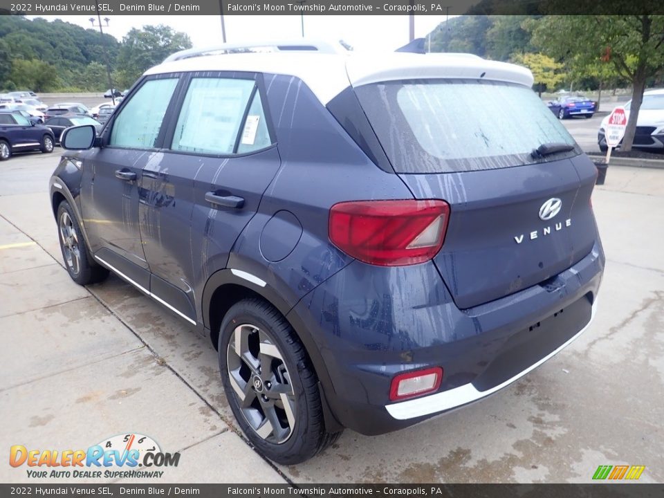 2022 Hyundai Venue SEL Denim Blue / Denim Photo #5