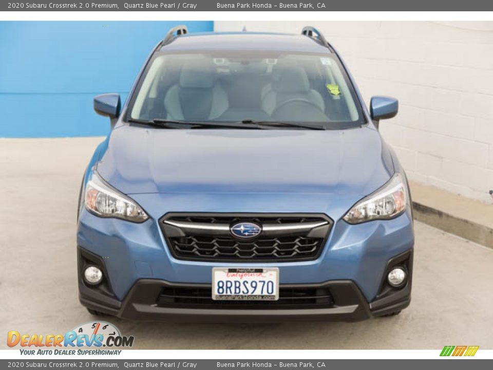 2020 Subaru Crosstrek 2.0 Premium Quartz Blue Pearl / Gray Photo #7