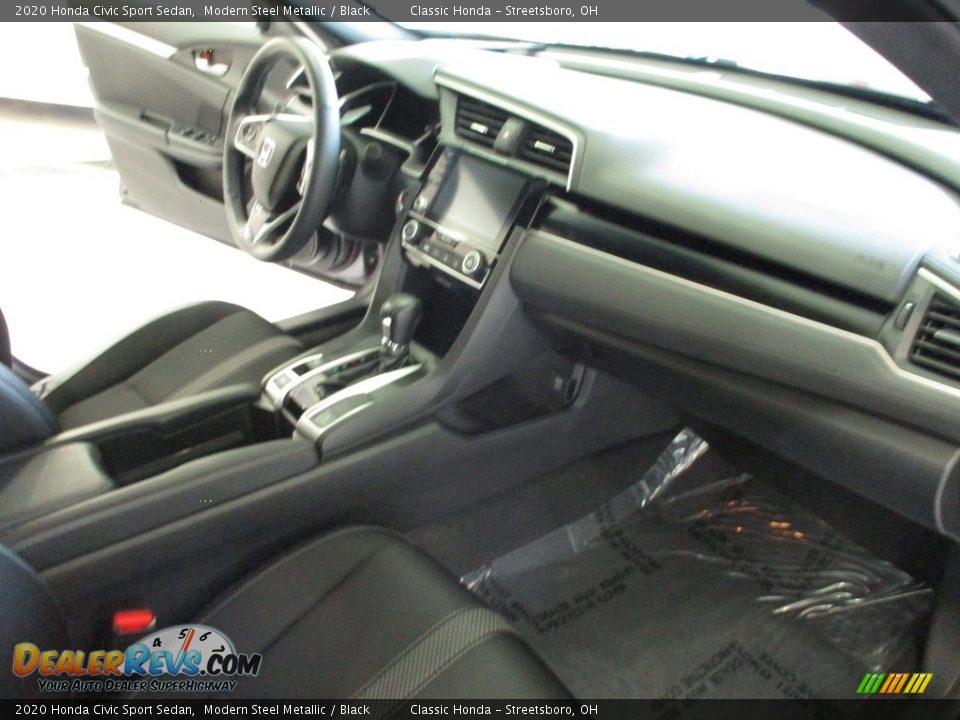 2020 Honda Civic Sport Sedan Modern Steel Metallic / Black Photo #15