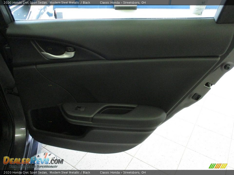 2020 Honda Civic Sport Sedan Modern Steel Metallic / Black Photo #17