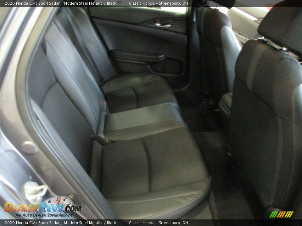2020 Honda Civic Sport Sedan Modern Steel Metallic / Black Photo #19