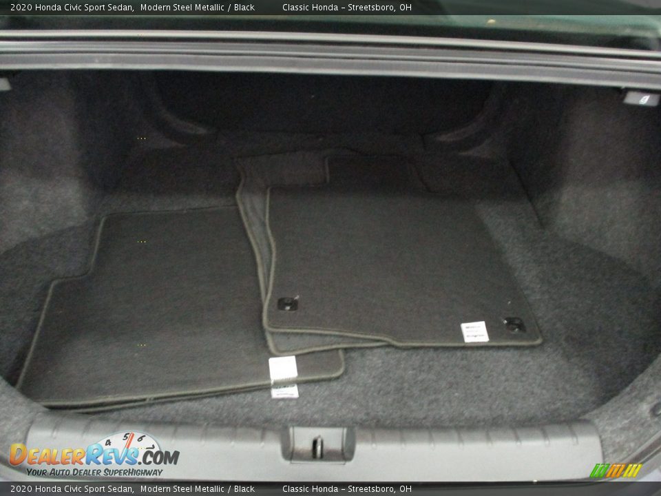 2020 Honda Civic Sport Sedan Modern Steel Metallic / Black Photo #20
