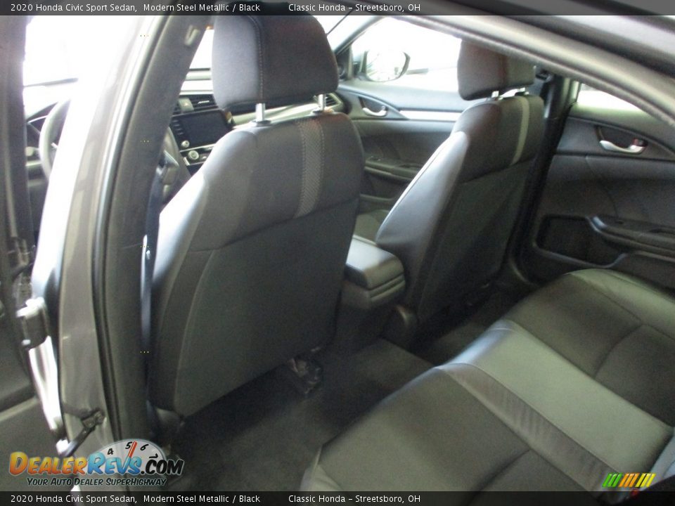 2020 Honda Civic Sport Sedan Modern Steel Metallic / Black Photo #23