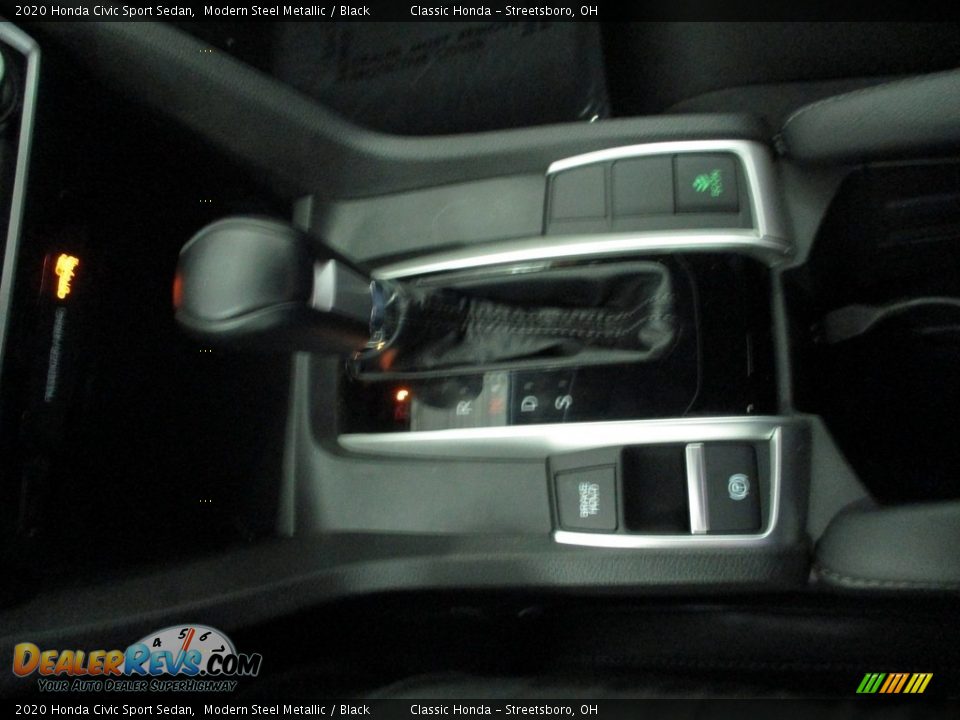 2020 Honda Civic Sport Sedan Modern Steel Metallic / Black Photo #33