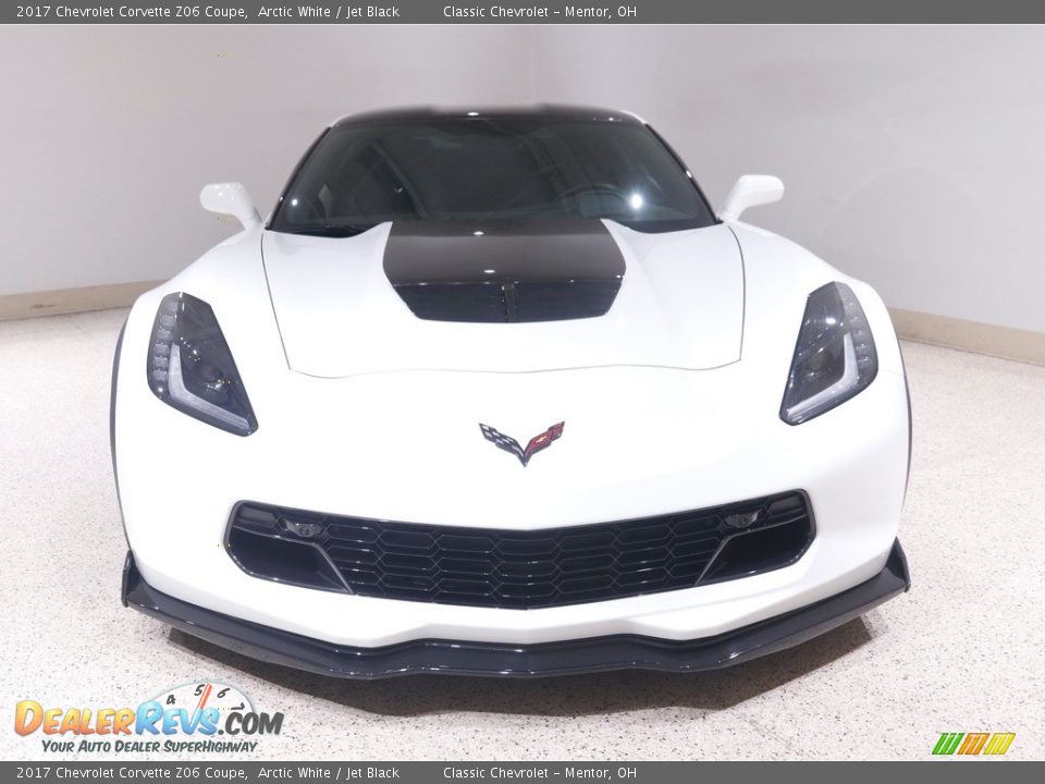 2017 Chevrolet Corvette Z06 Coupe Arctic White / Jet Black Photo #2