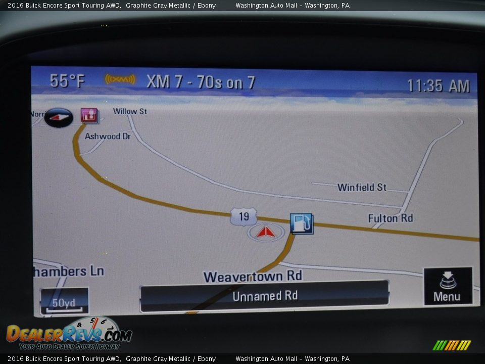 Navigation of 2016 Buick Encore Sport Touring AWD Photo #5