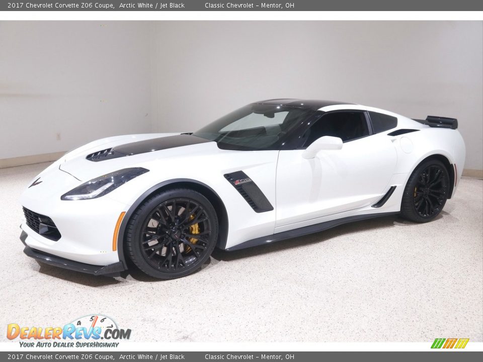 2017 Chevrolet Corvette Z06 Coupe Arctic White / Jet Black Photo #3