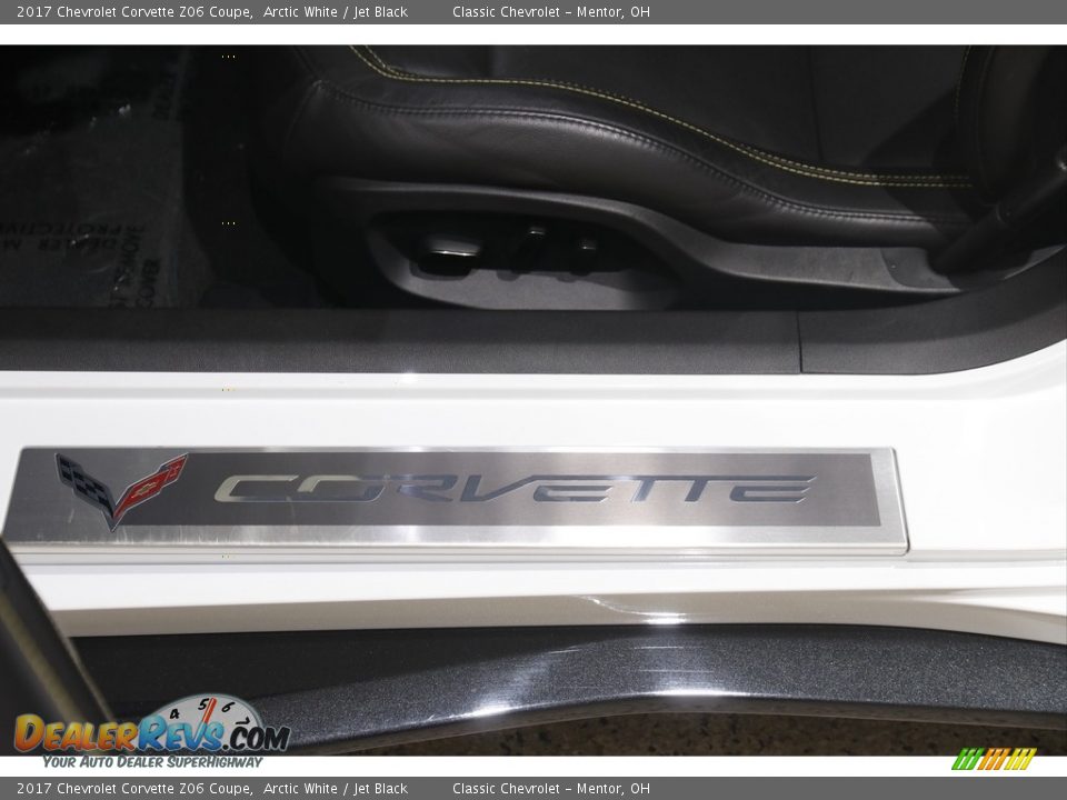 2017 Chevrolet Corvette Z06 Coupe Arctic White / Jet Black Photo #5
