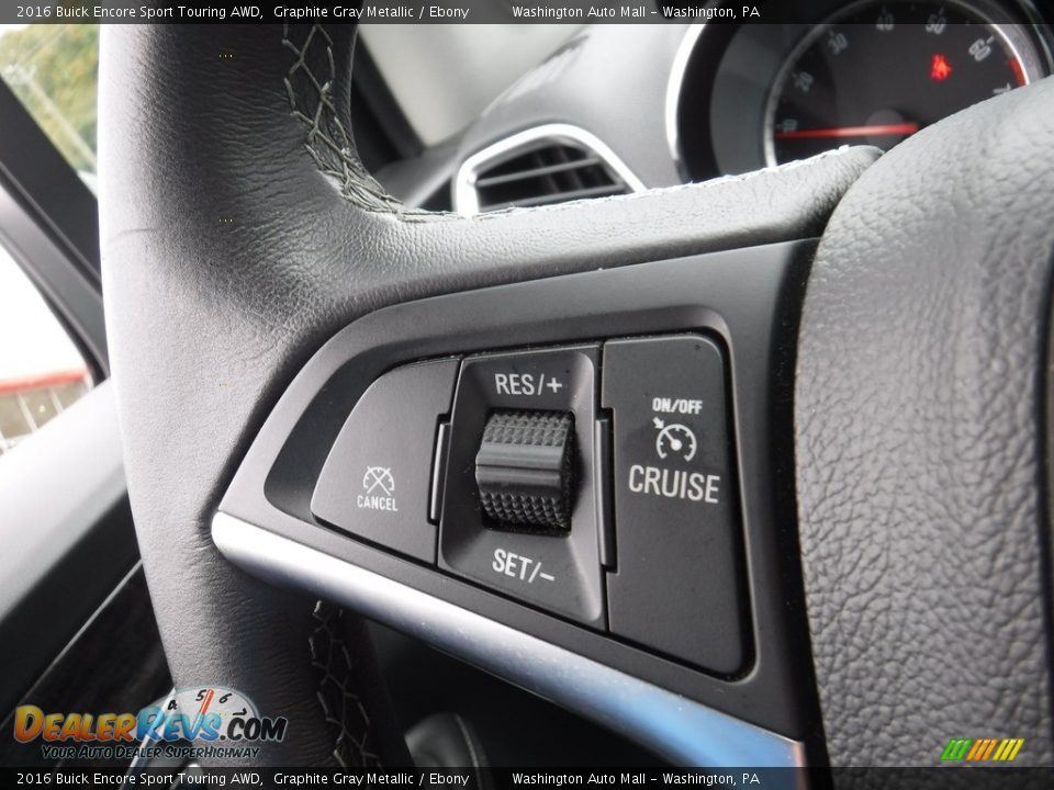 2016 Buick Encore Sport Touring AWD Steering Wheel Photo #9