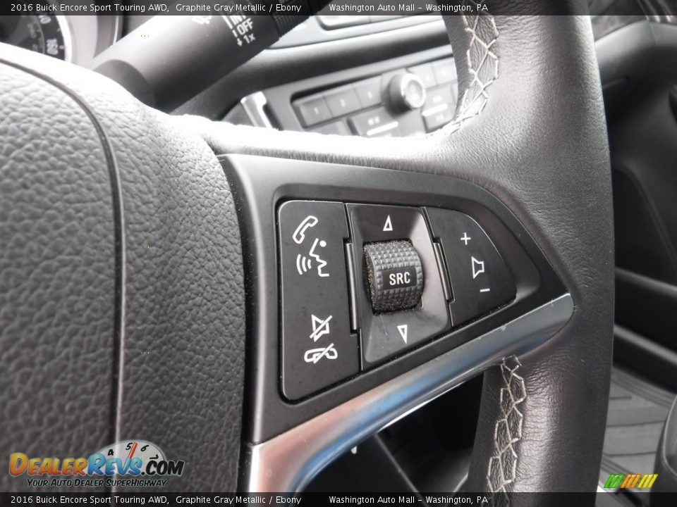 2016 Buick Encore Sport Touring AWD Steering Wheel Photo #10