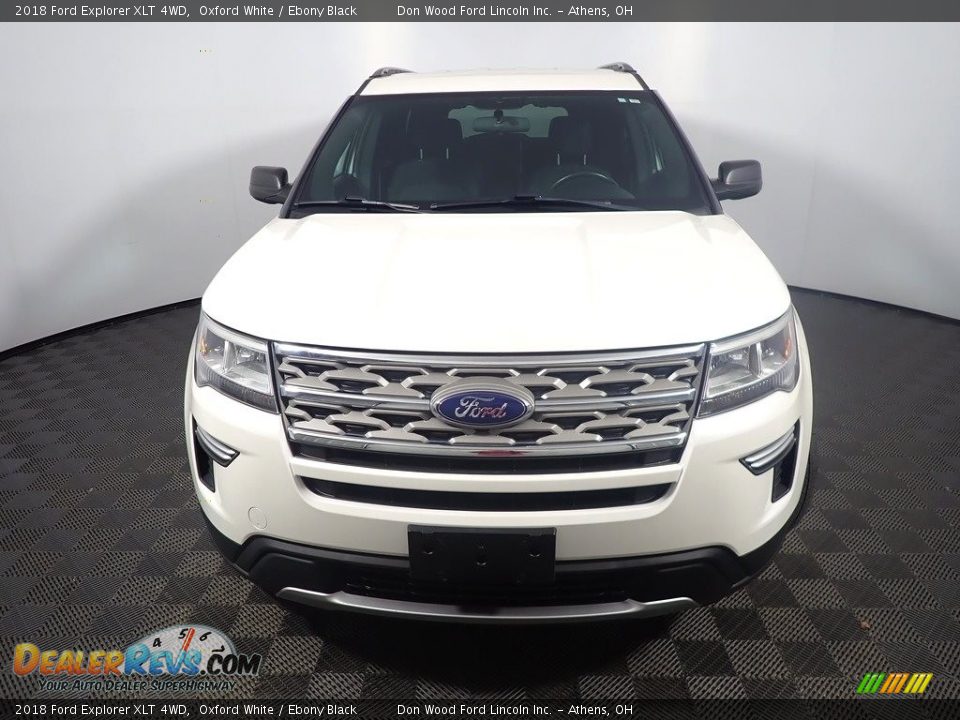 2018 Ford Explorer XLT 4WD Oxford White / Ebony Black Photo #5