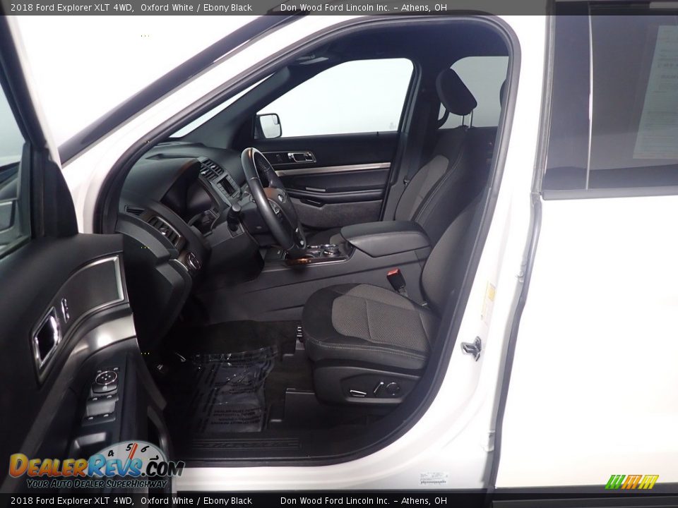 2018 Ford Explorer XLT 4WD Oxford White / Ebony Black Photo #20