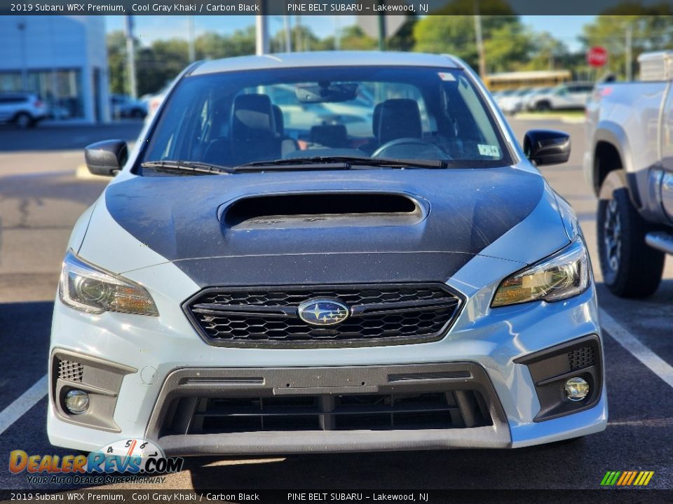 2019 Subaru WRX Premium Cool Gray Khaki / Carbon Black Photo #3