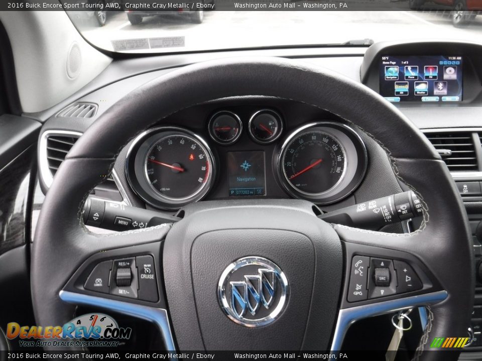 2016 Buick Encore Sport Touring AWD Steering Wheel Photo #28