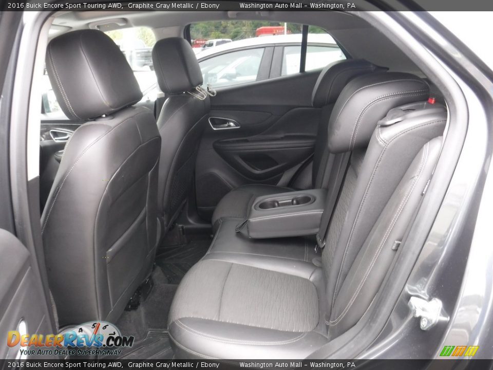 Rear Seat of 2016 Buick Encore Sport Touring AWD Photo #29