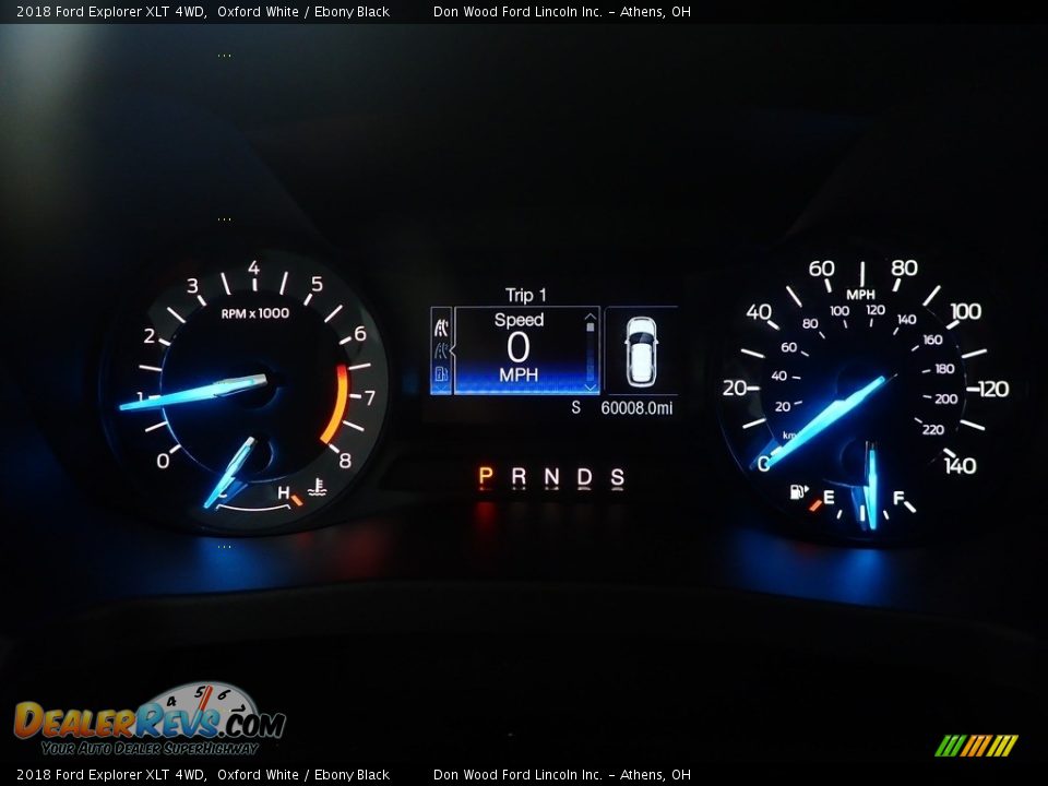 2018 Ford Explorer XLT 4WD Oxford White / Ebony Black Photo #26