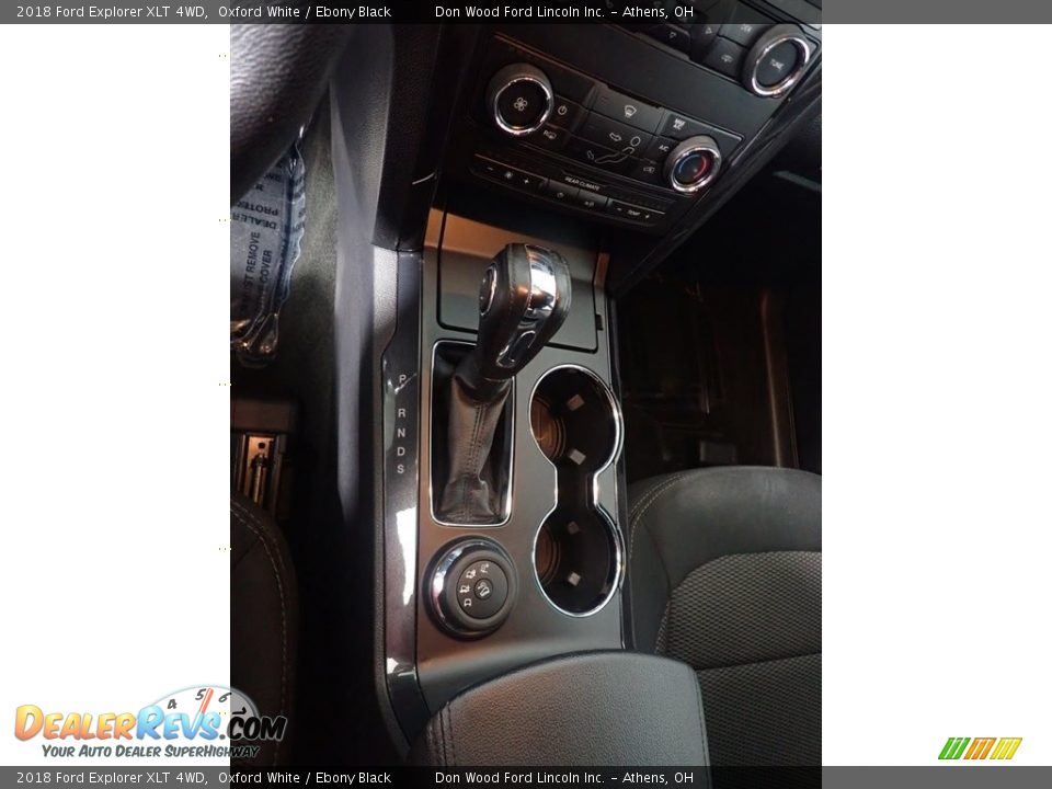 2018 Ford Explorer XLT 4WD Oxford White / Ebony Black Photo #30