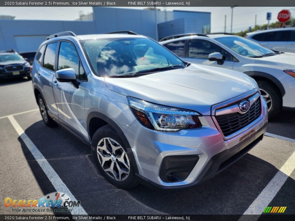 2020 Subaru Forester 2.5i Premium Ice Silver Metallic / Black Photo #3
