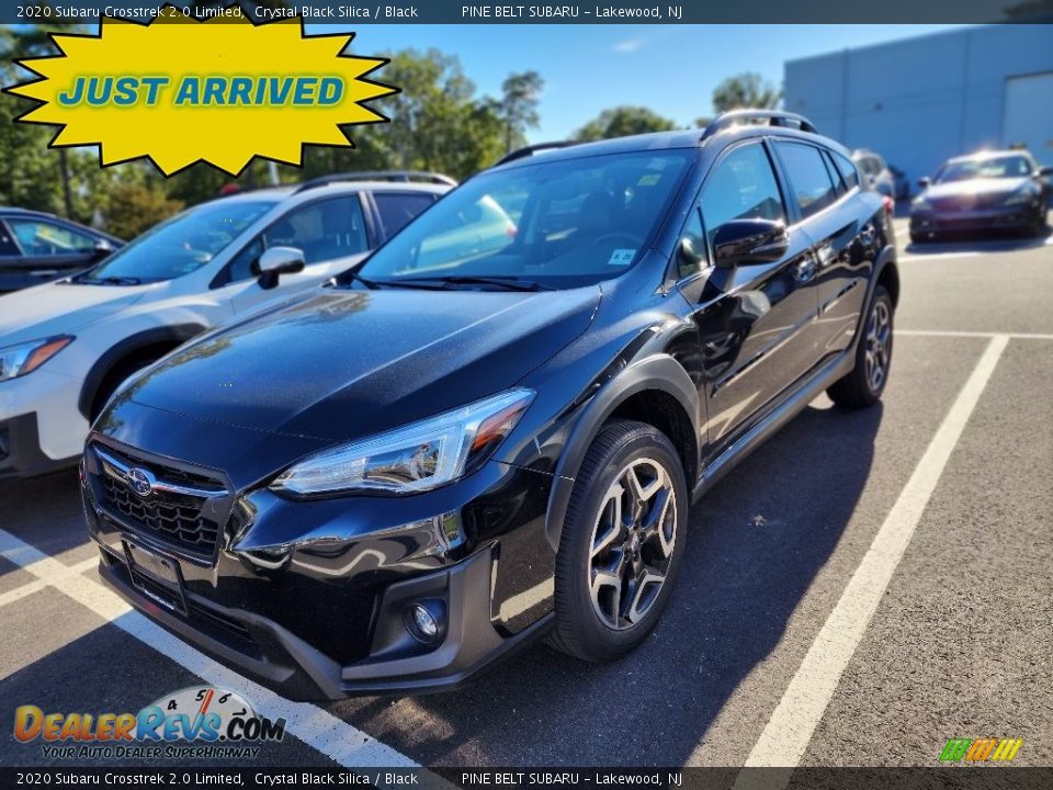 2020 Subaru Crosstrek 2.0 Limited Crystal Black Silica / Black Photo #1