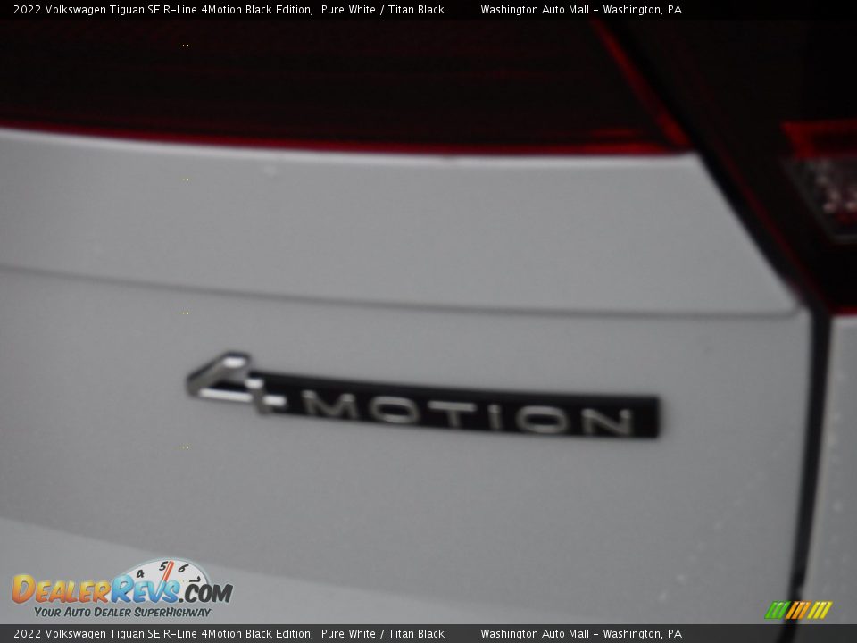 2022 Volkswagen Tiguan SE R-Line 4Motion Black Edition Pure White / Titan Black Photo #18