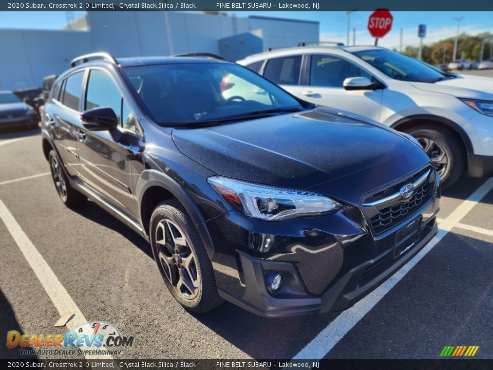 2020 Subaru Crosstrek 2.0 Limited Crystal Black Silica / Black Photo #3