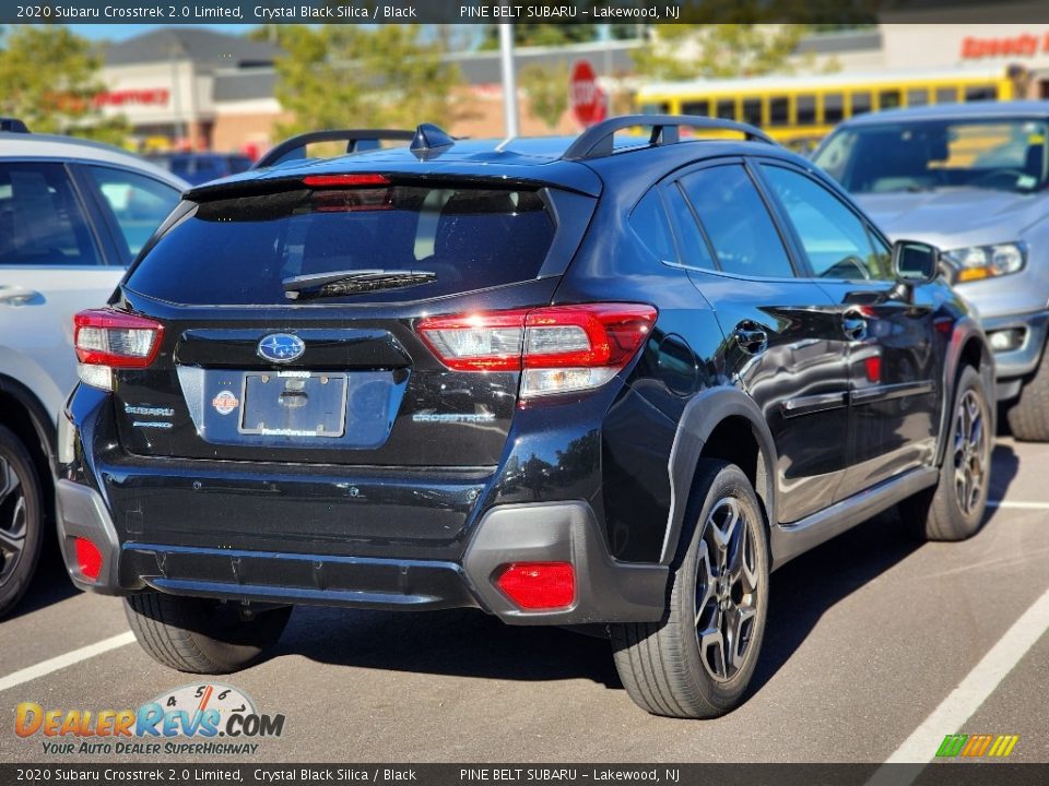 2020 Subaru Crosstrek 2.0 Limited Crystal Black Silica / Black Photo #5