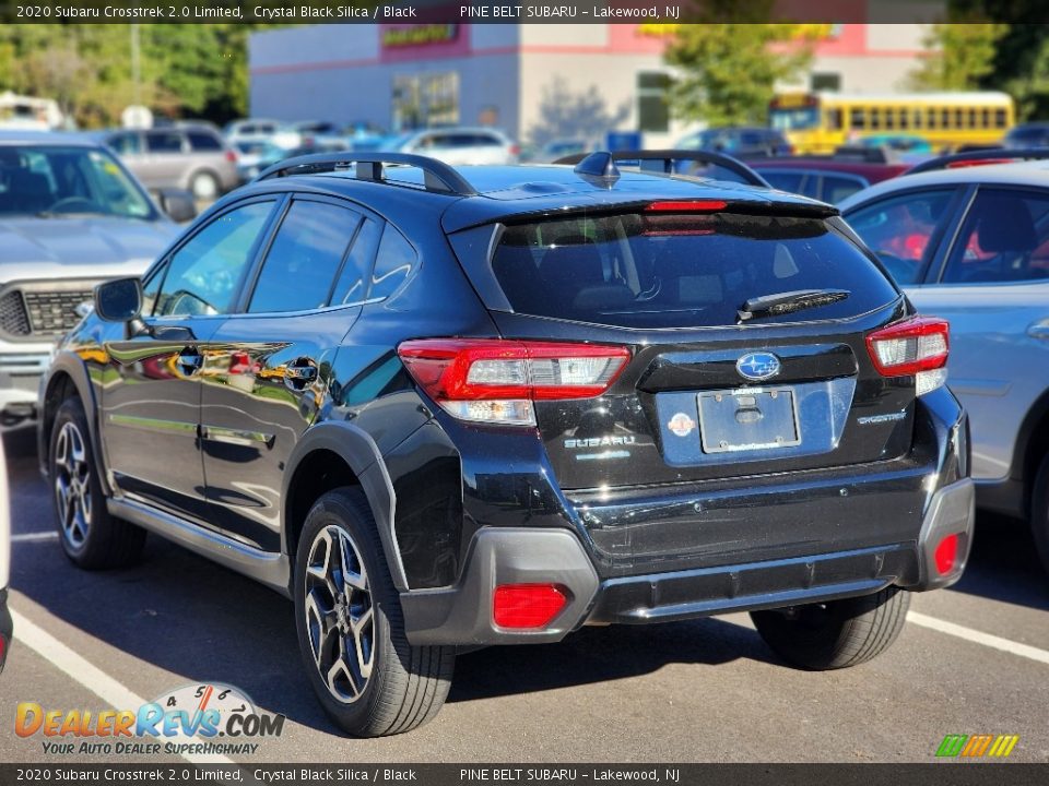 2020 Subaru Crosstrek 2.0 Limited Crystal Black Silica / Black Photo #7