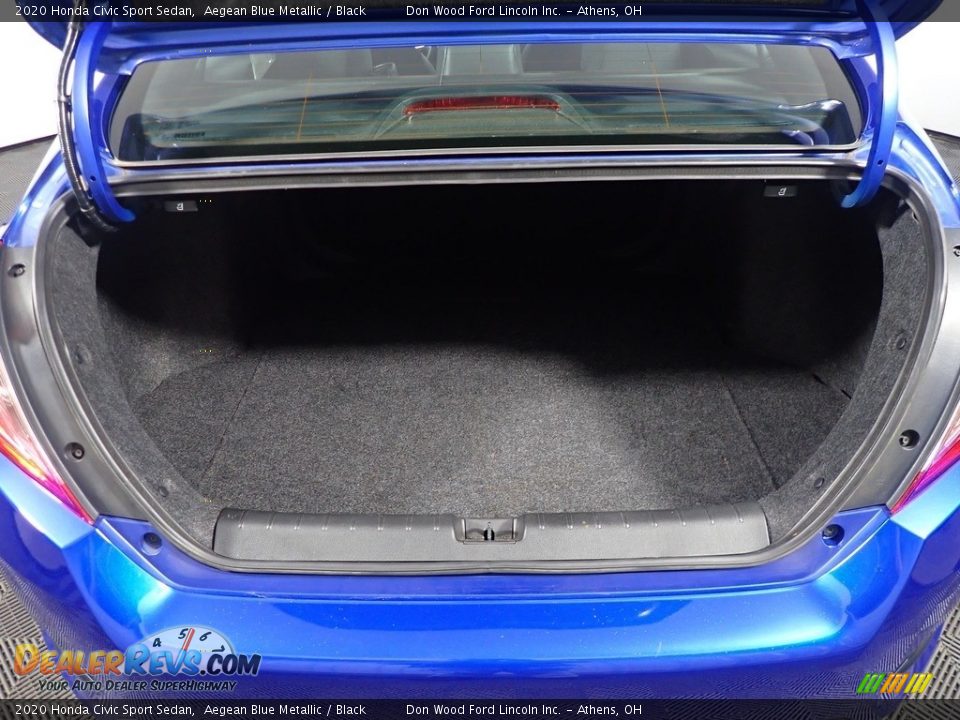 2020 Honda Civic Sport Sedan Aegean Blue Metallic / Black Photo #15