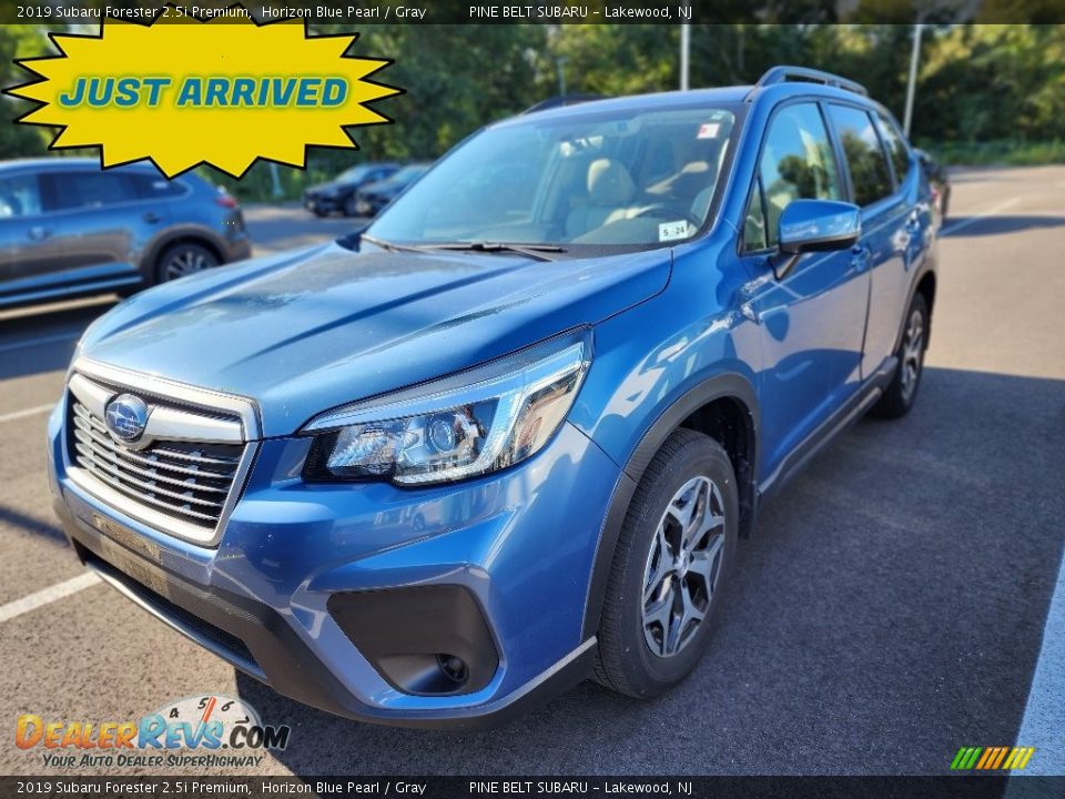 2019 Subaru Forester 2.5i Premium Horizon Blue Pearl / Gray Photo #1