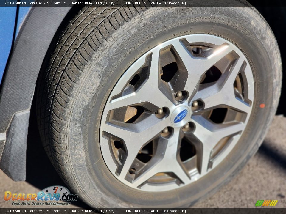 2019 Subaru Forester 2.5i Premium Horizon Blue Pearl / Gray Photo #5