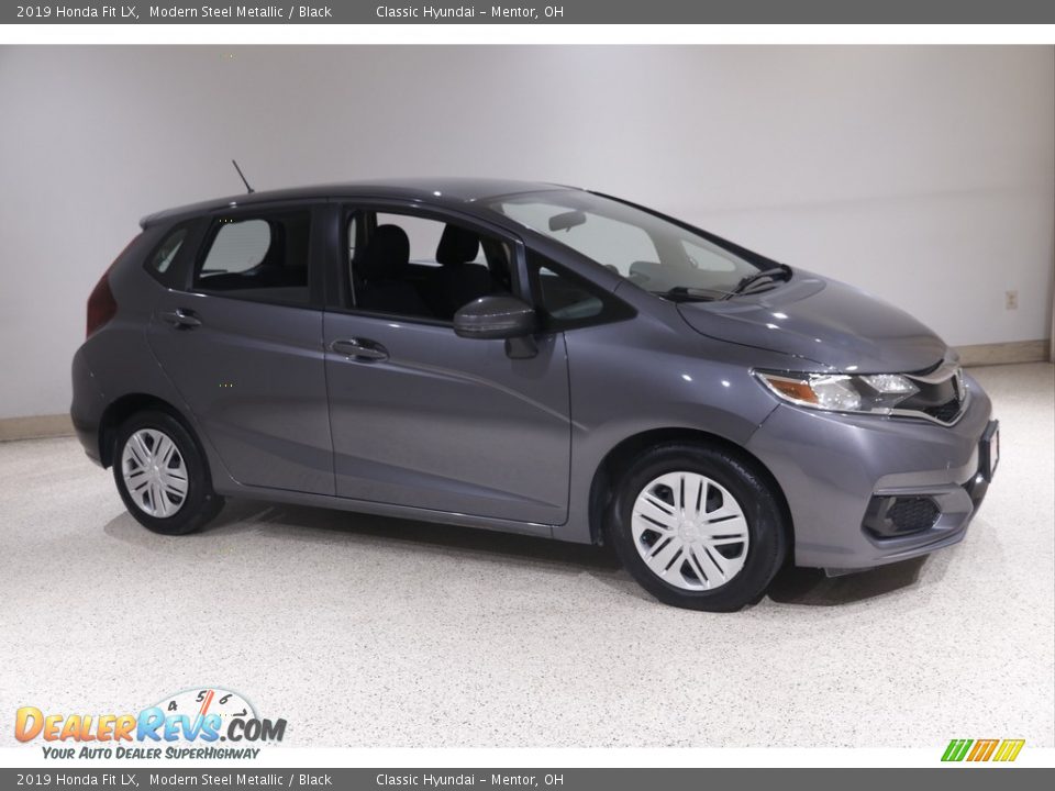 2019 Honda Fit LX Modern Steel Metallic / Black Photo #1