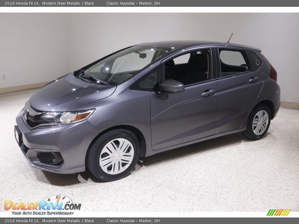 2019 Honda Fit LX Modern Steel Metallic / Black Photo #3