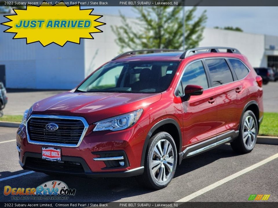 2022 Subaru Ascent Limited Crimson Red Pearl / Slate Black Photo #1