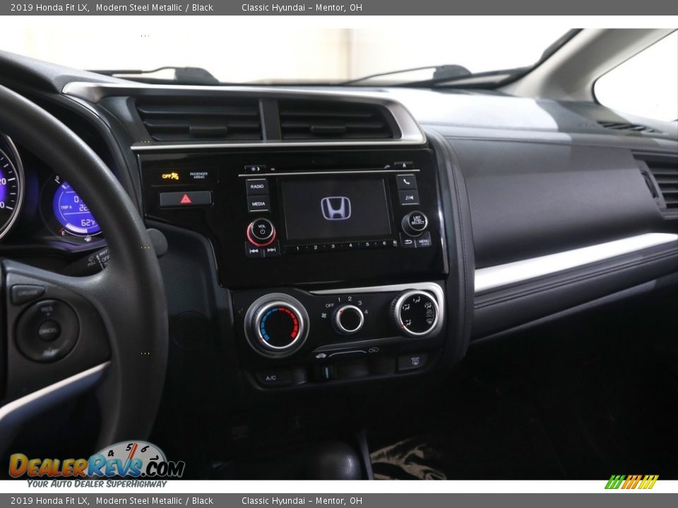 2019 Honda Fit LX Modern Steel Metallic / Black Photo #9