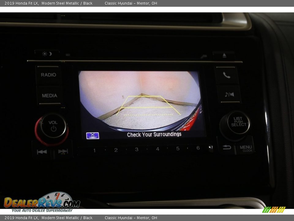 2019 Honda Fit LX Modern Steel Metallic / Black Photo #12