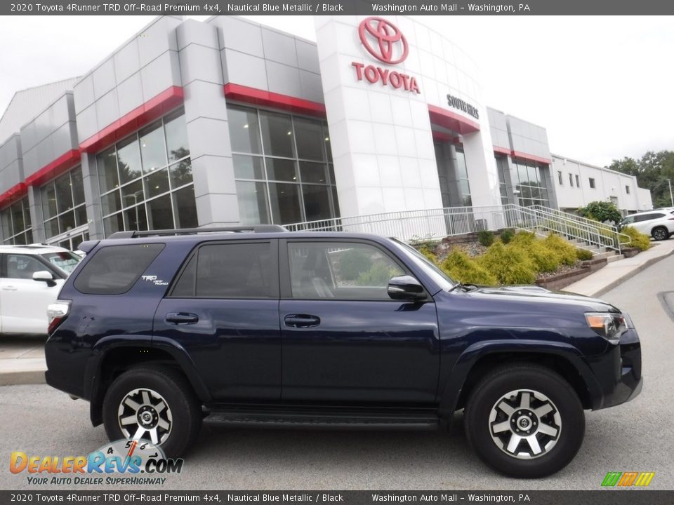 Nautical Blue Metallic 2020 Toyota 4Runner TRD Off-Road Premium 4x4 Photo #2