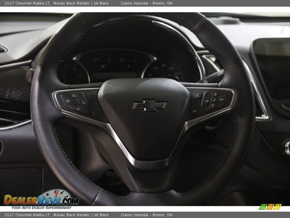 2017 Chevrolet Malibu LT Mosaic Black Metallic / Jet Black Photo #7