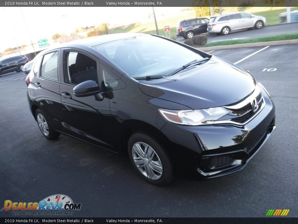 2019 Honda Fit LX Modern Steel Metallic / Black Photo #5