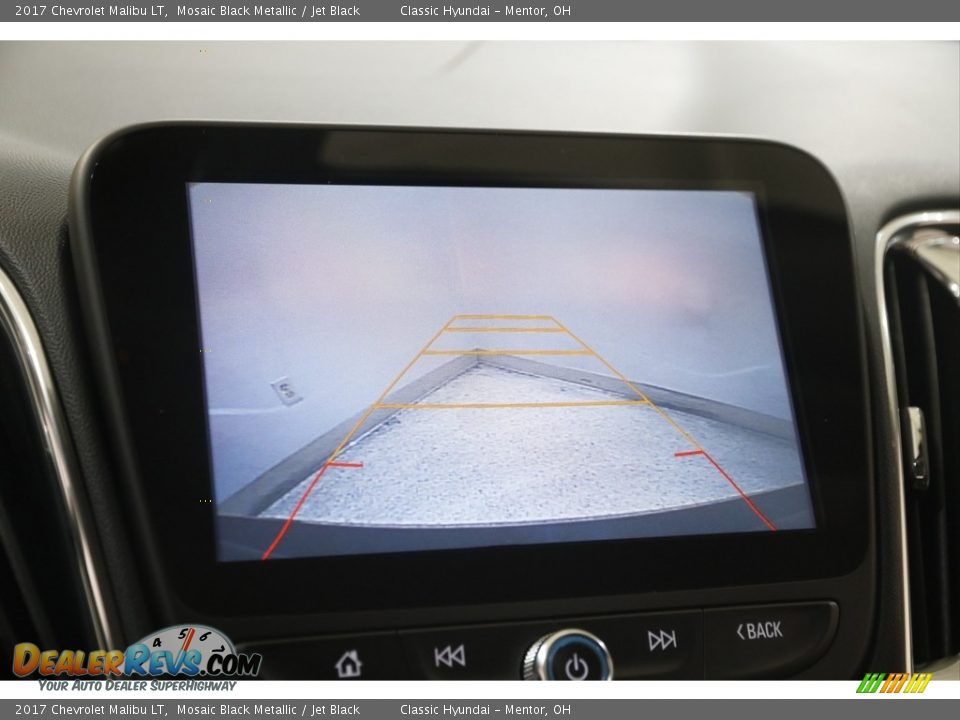 2017 Chevrolet Malibu LT Mosaic Black Metallic / Jet Black Photo #12